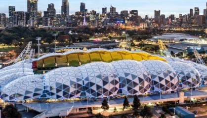 墨尔本AAMI公园 3月31日中国队将在这里迎战喀麦隆